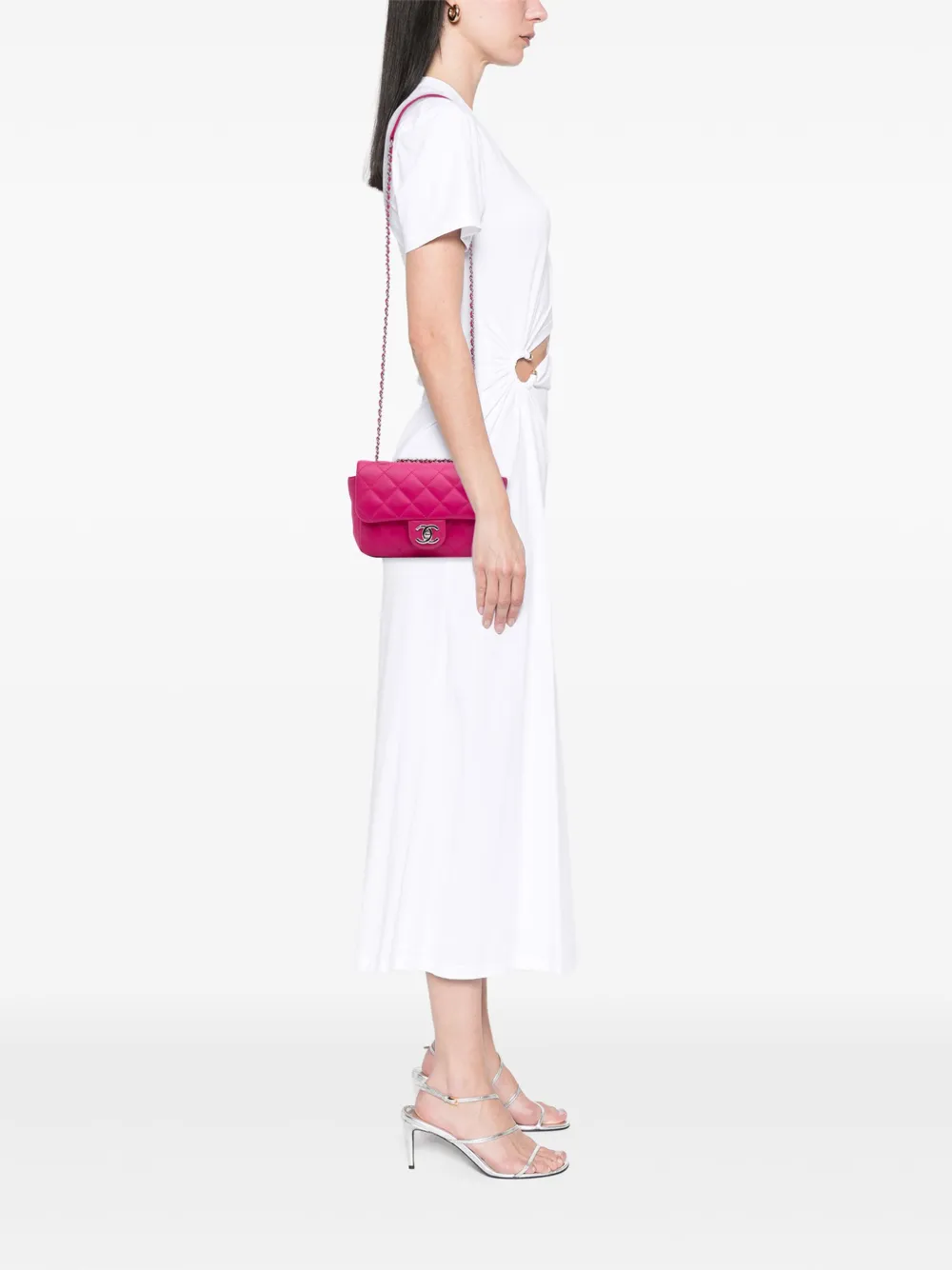 CHANEL Pre-Owned 2015-2016 Paris Seoul Small Rubber Coco Rain Flap crossbody bag | Pre-Owned | Image 2