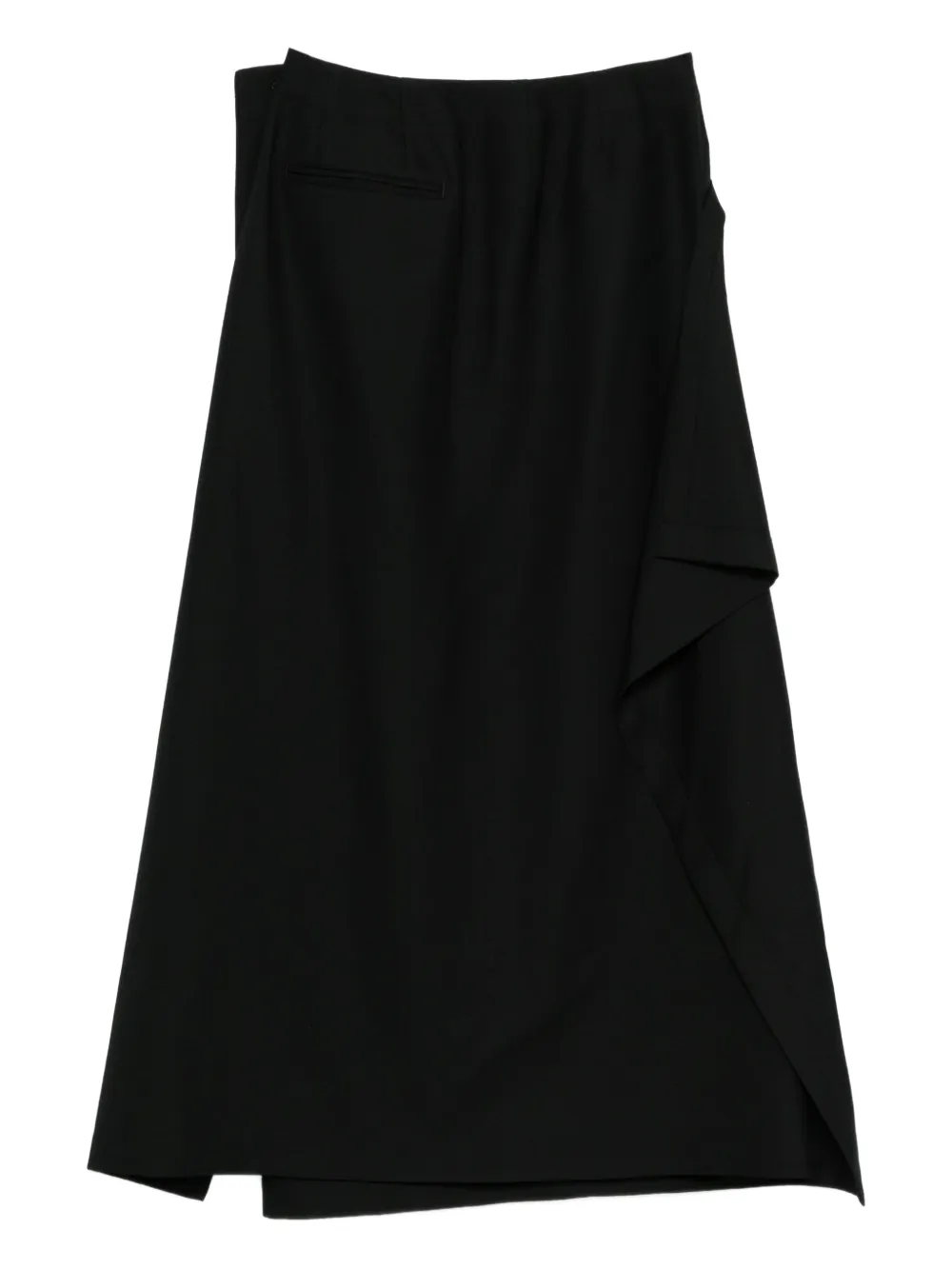 Issey Miyake Asymmetrische rok Zwart