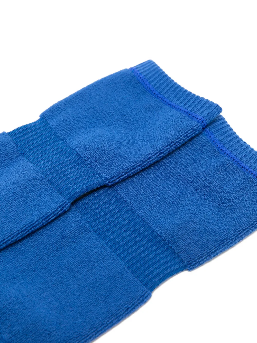  Issey Miyake Ribbed Socks - Blue 