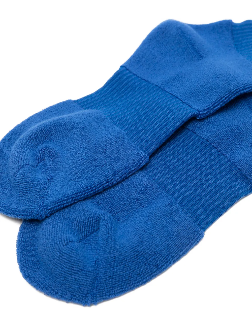  Issey Miyake Ribbed Socks - Blue 