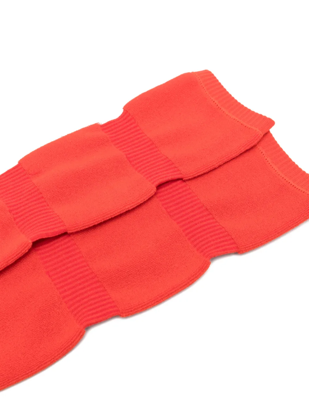  Issey Miyake Ribbed Socks - Red 