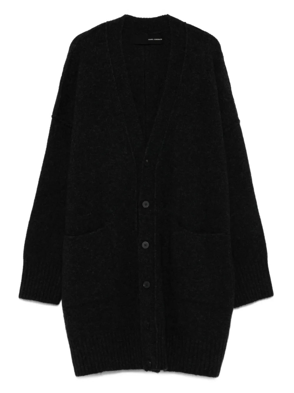 drop-shoulder cardigan