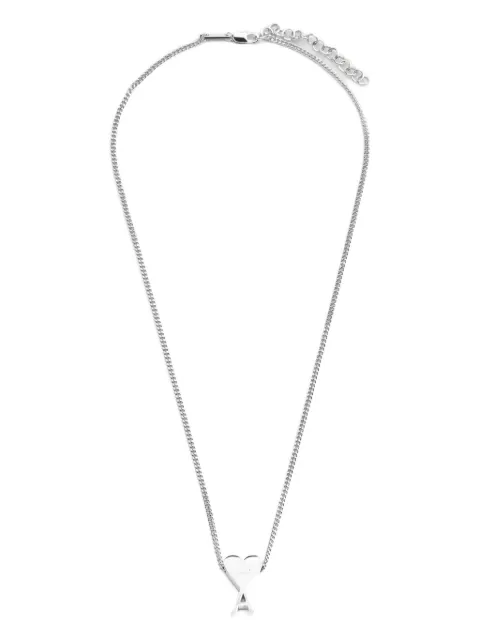 AMI Paris heart-shaped necklace