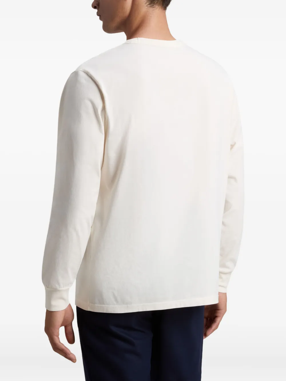 Woolrich T-shirt met ronde hals Beige