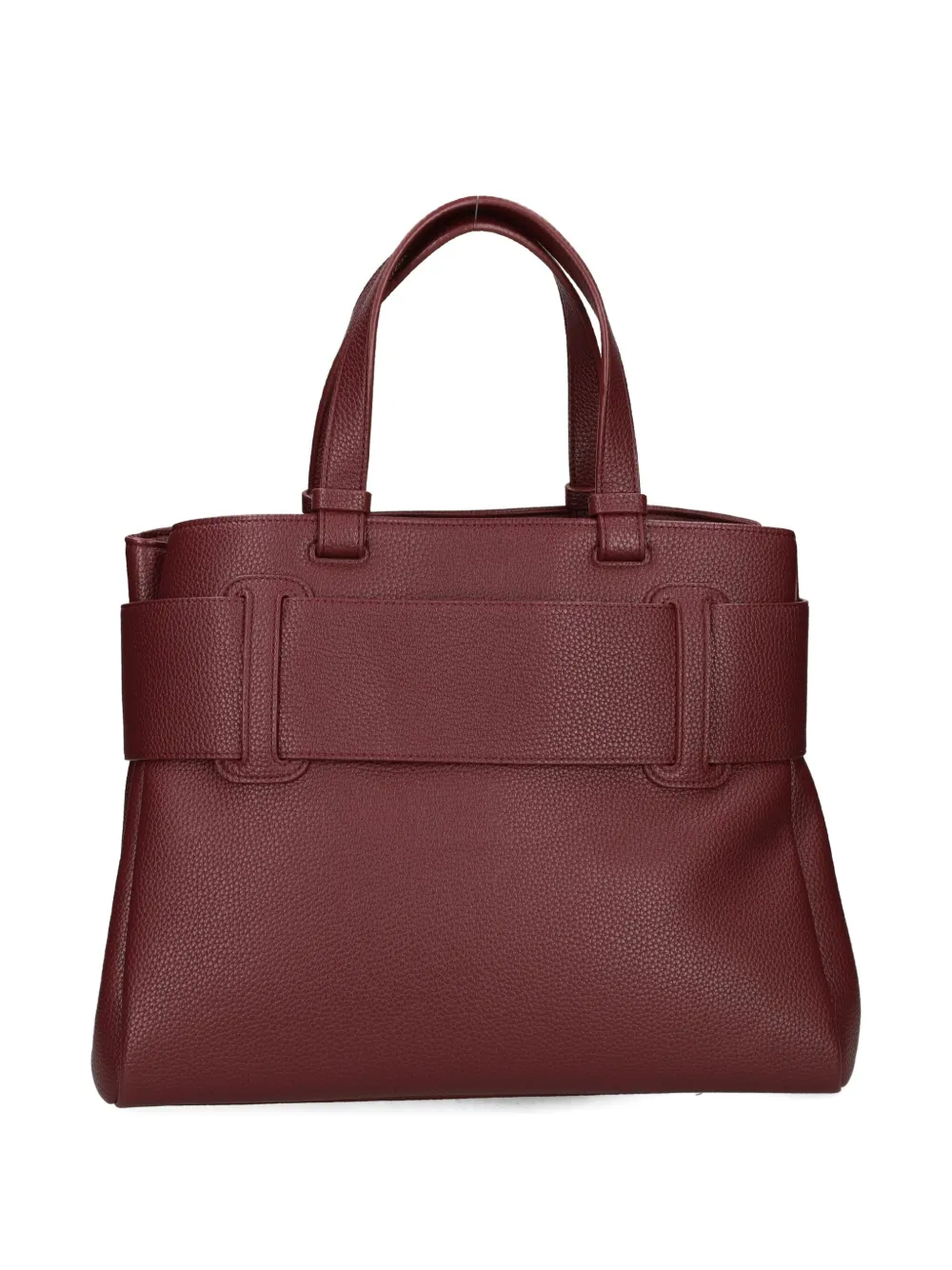 Armani Exchange buckle-detail tote bag - Rood