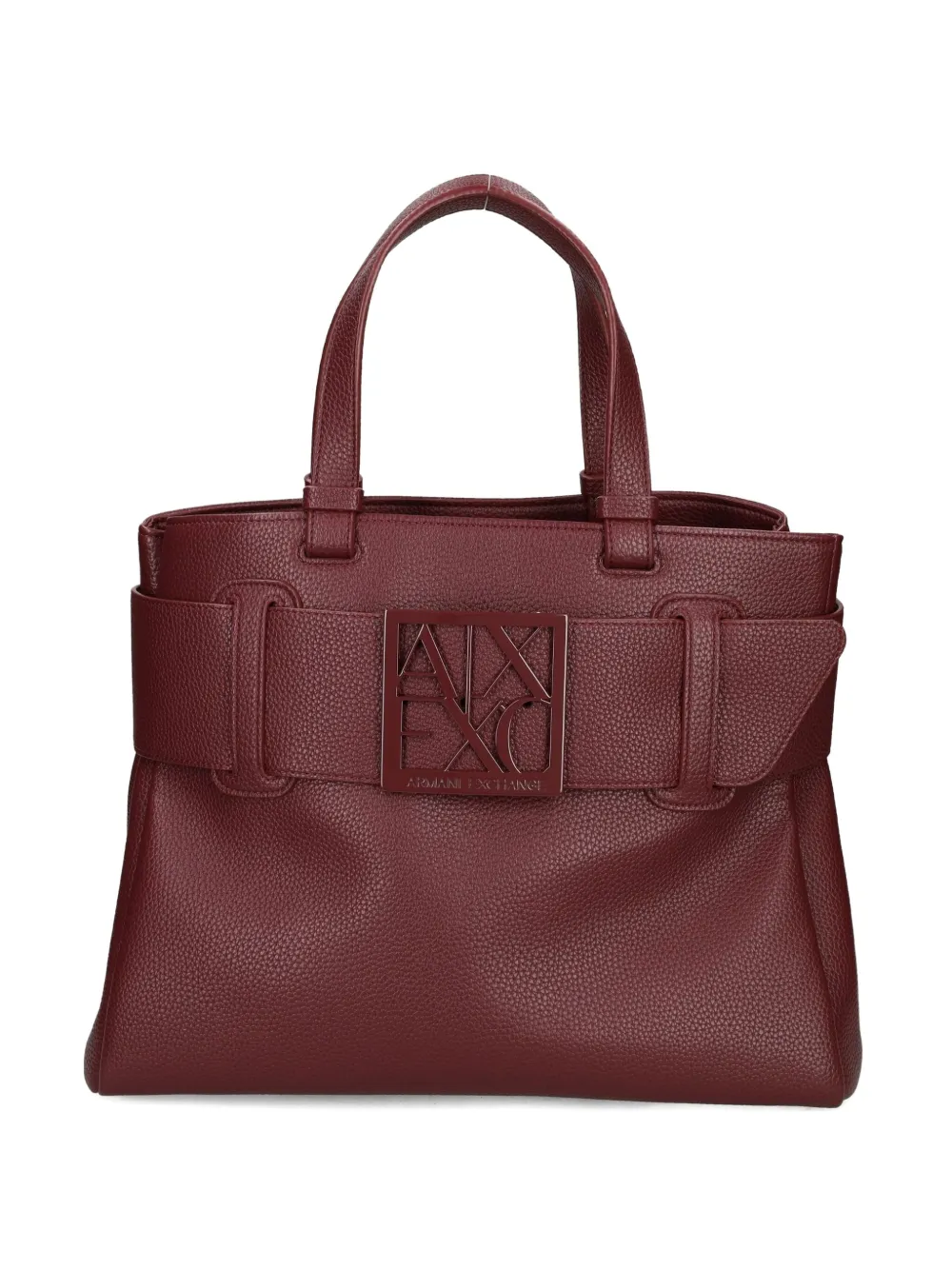 buckle-detail tote bag