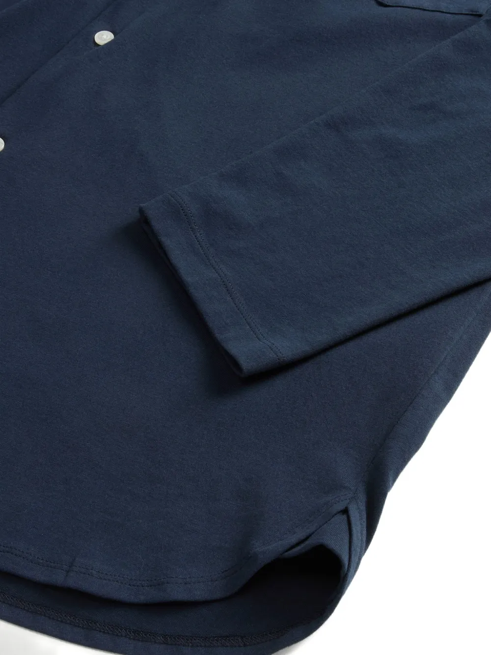 Woolrich Jersey overhemd met borstzak Blauw