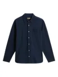 Woolrich chest-pocket jersey shirt - Blue