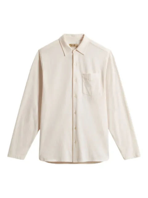 Woolrich camisa con bolsillo en el pecho