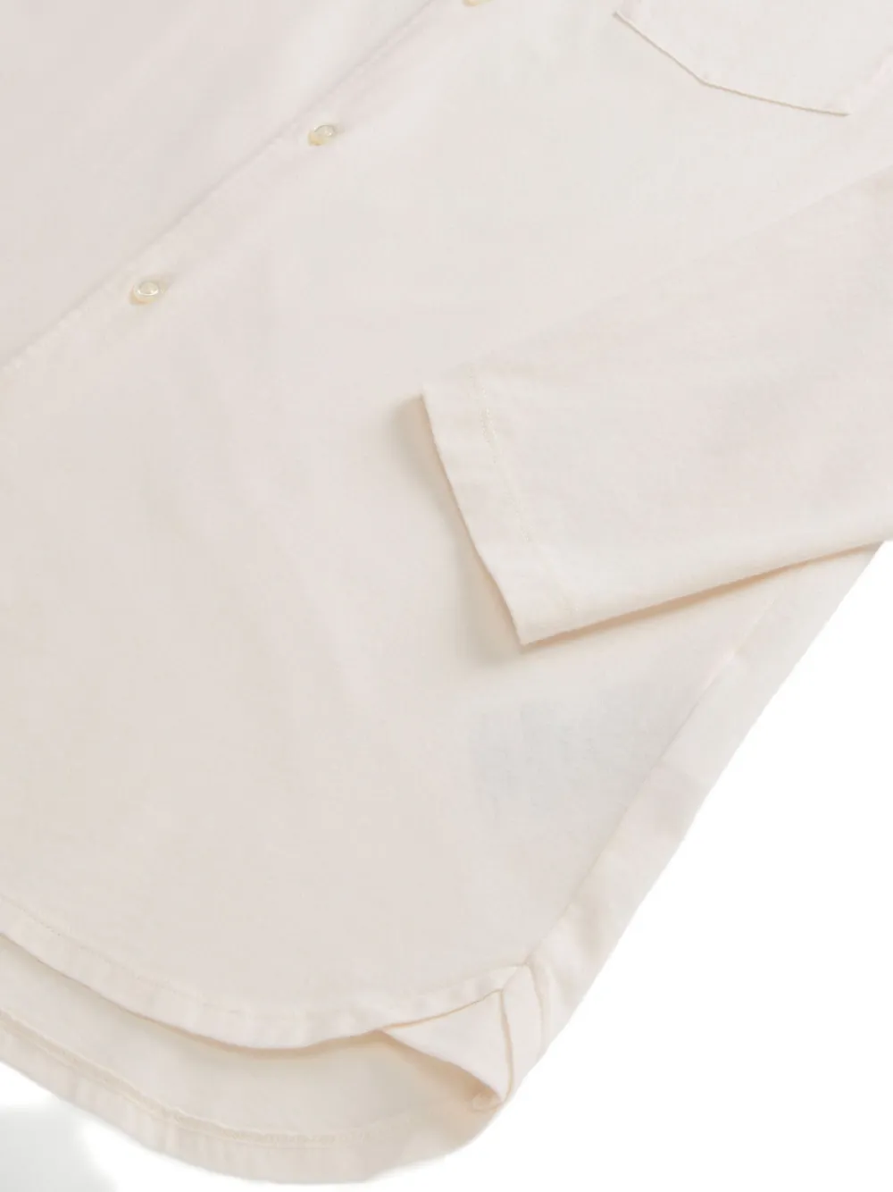 Woolrich T-shirt met lange mouwen Beige