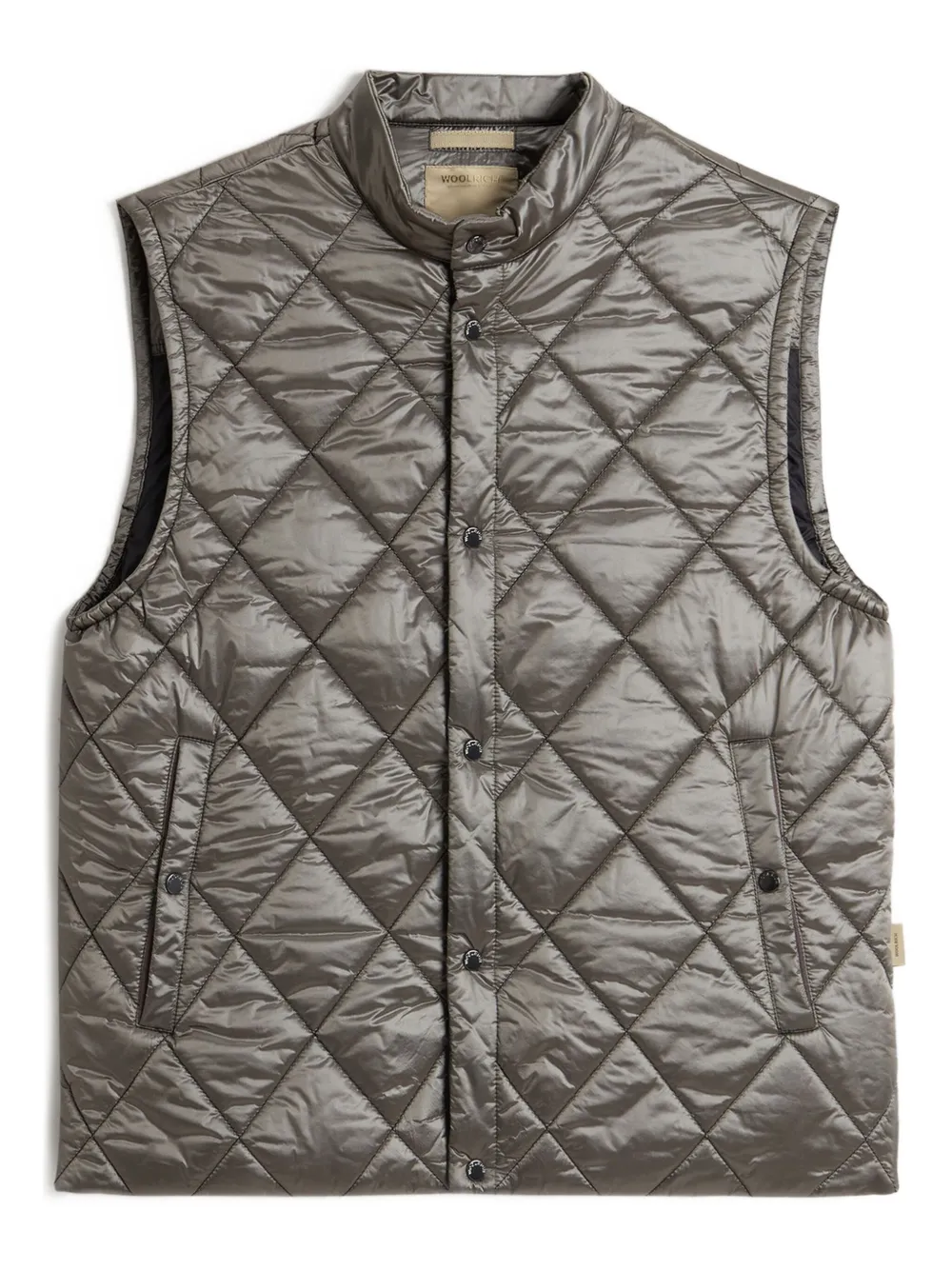 diamond-quilting vest