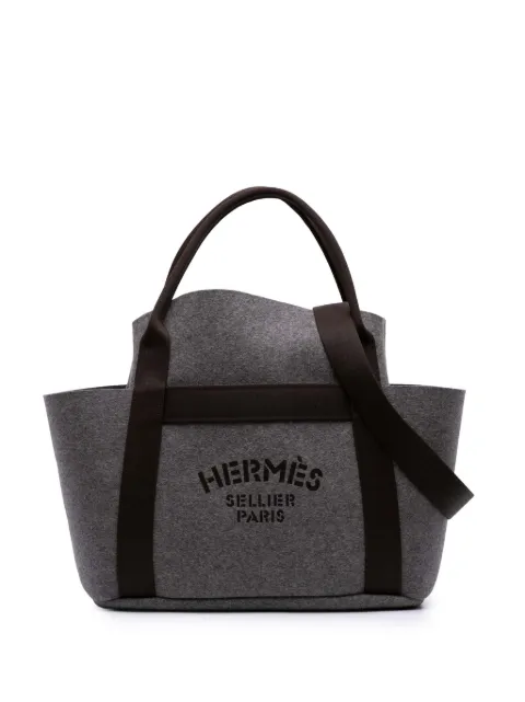 Hermès Pre-Owned 2023 Feutre Sac de Pansage Grooming Bag satchel