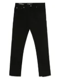 Pantaloni Torino button-fly cotton jeans - Black
