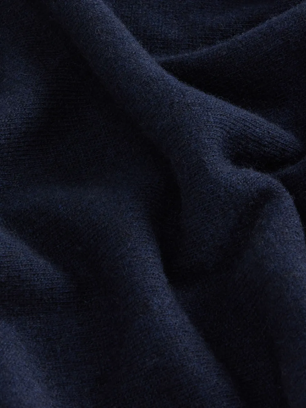 Woolrich Gebreide straight broek met trekkoord Blauw