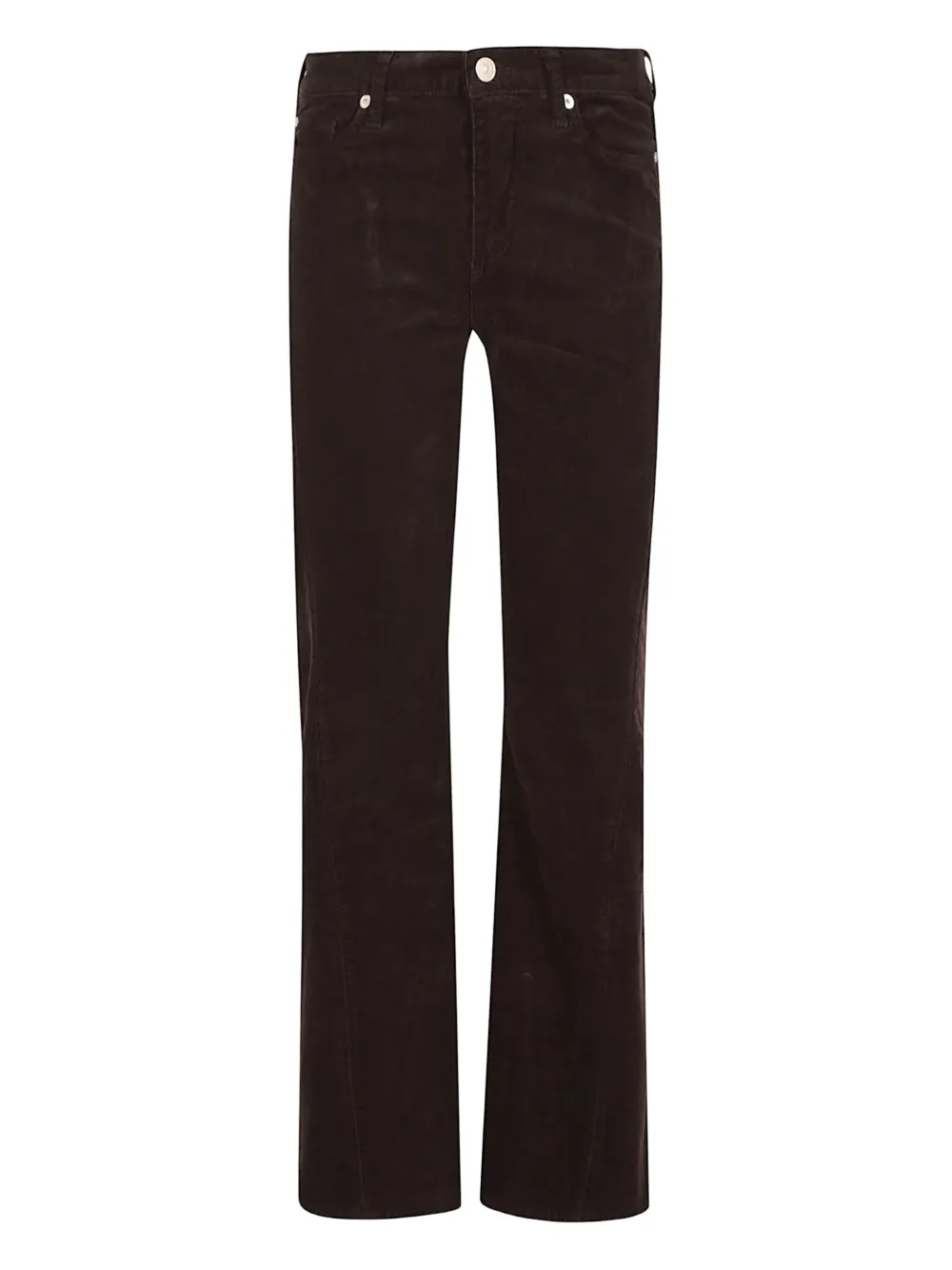 7 For All Mankind Twisted Dojo Corduroy Jeans In Brown