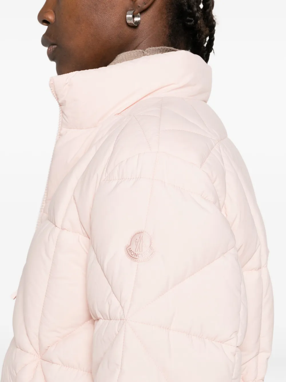 Moncler Gewatteerd donsjack Roze