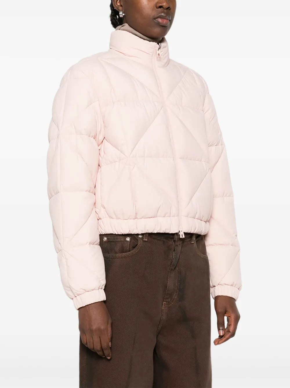 Moncler Gewatteerd donsjack Roze