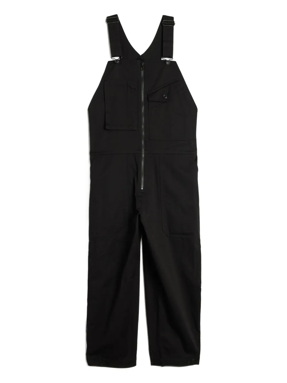 Y's Jumpsuit met ritszak - Zwart
