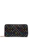 Louis Vuitton Pre-Owned 2010 Monogram Multicolore Zippy Wallet long wallets - Black