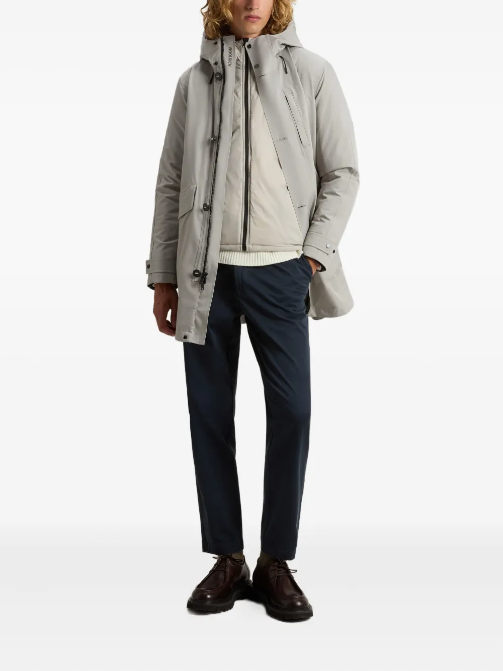 Woolrich hooded raincoat | Raincoats | Image 2