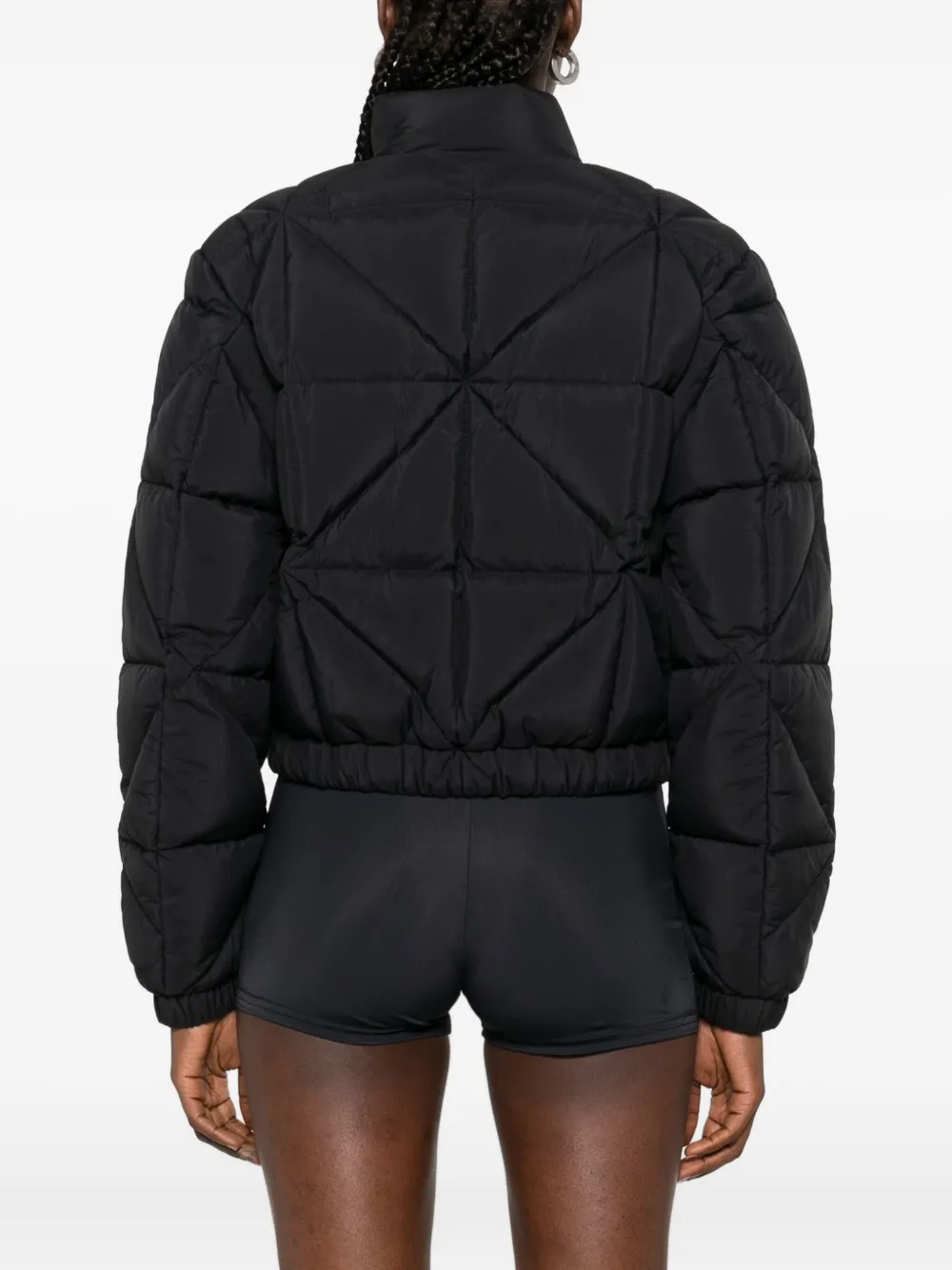 Moncler Nylon jack Zwart