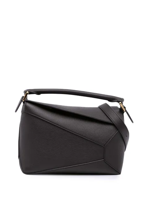 Loewe Pre-Owned 2023 Small Calfskin Puzzle Edge satchel