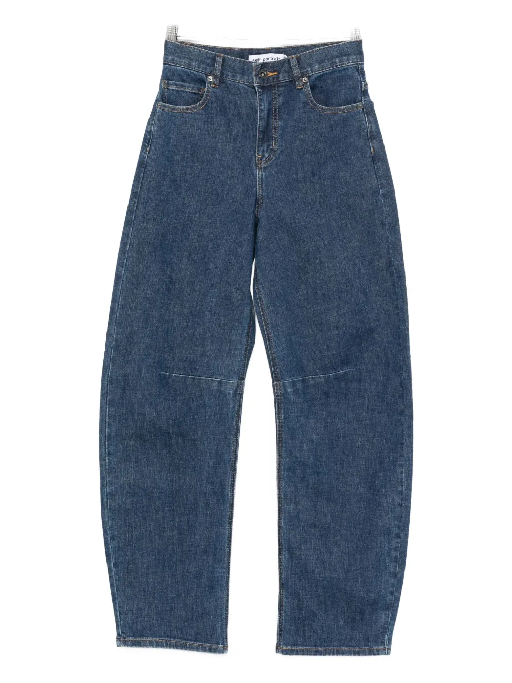 Self-Portrait five-pockets jeans - Blu