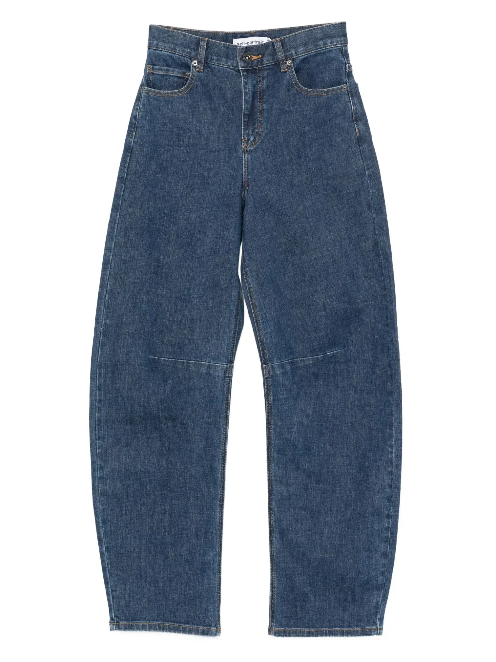 Self-Portrait five-pockets jeans | Blue | Image 1