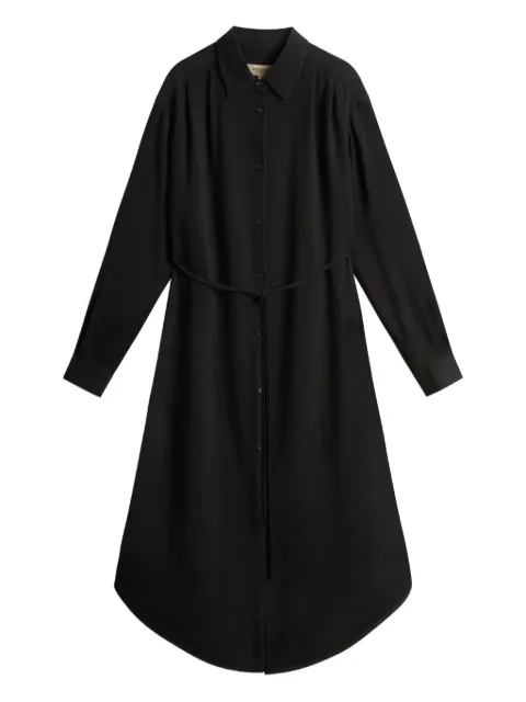 Woolrich Midikleid mit Bindegürtel