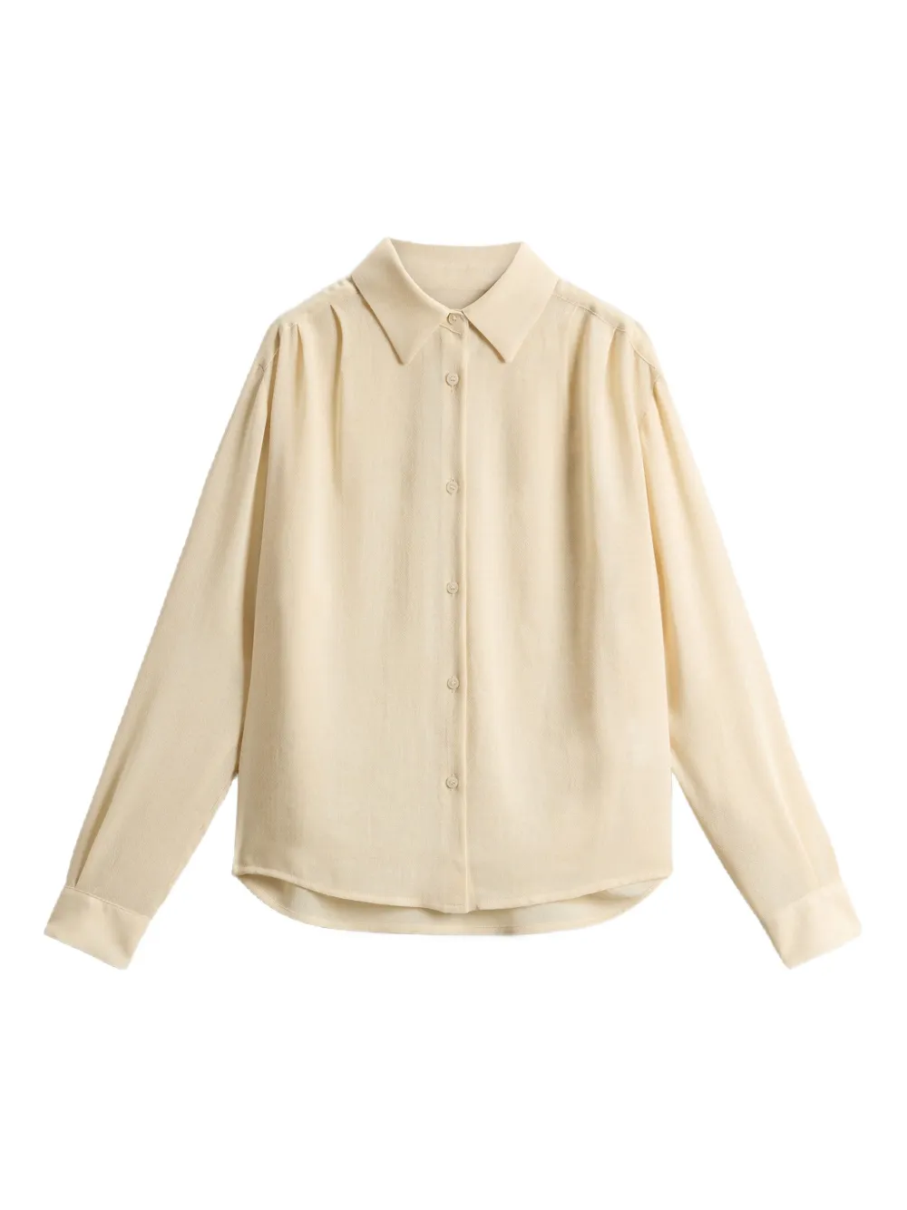 Woolrich Blouse met kraag Beige