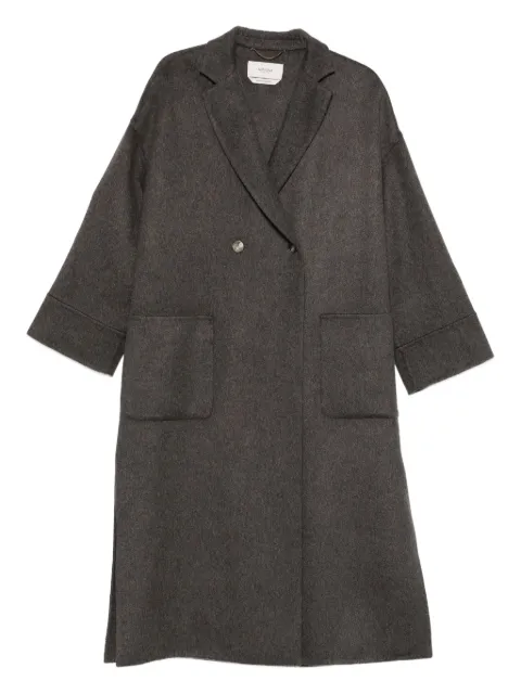 Agnona double-breasted patch-pocket coat
