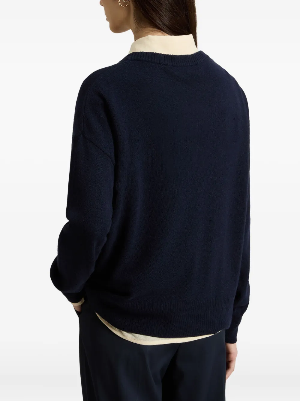 Woolrich Trui met ronde hals Zwart