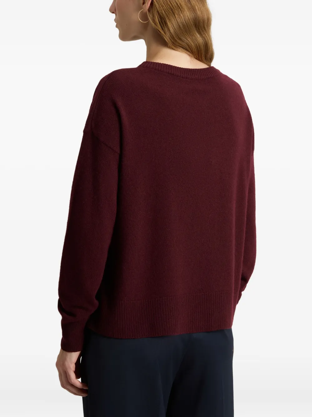 Woolrich Trui met ronde hals Rood