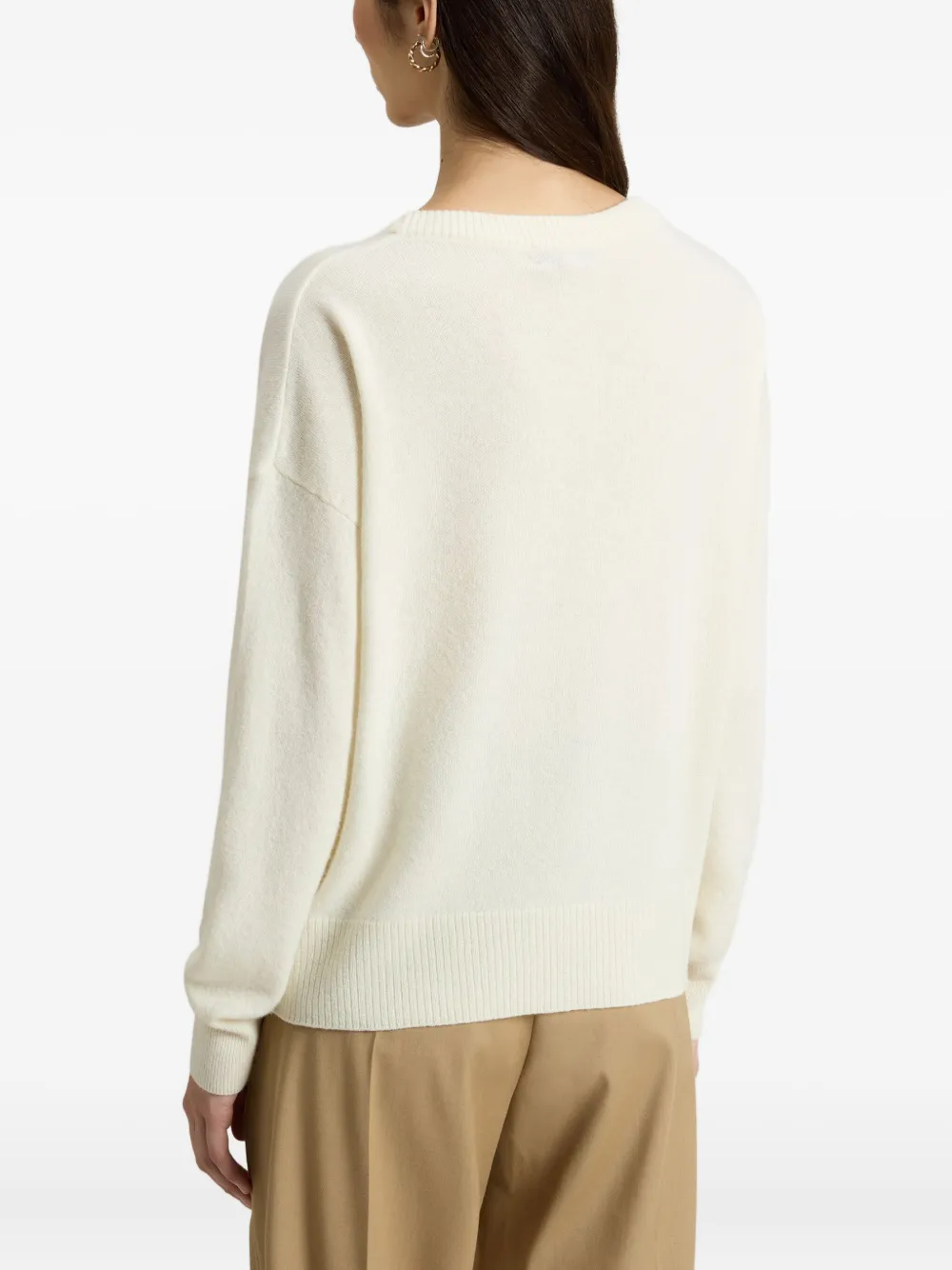 Woolrich Trui met ronde hals Beige