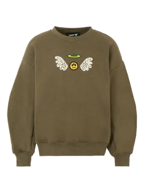 Barrow kids pearl-embellished sweatshirt