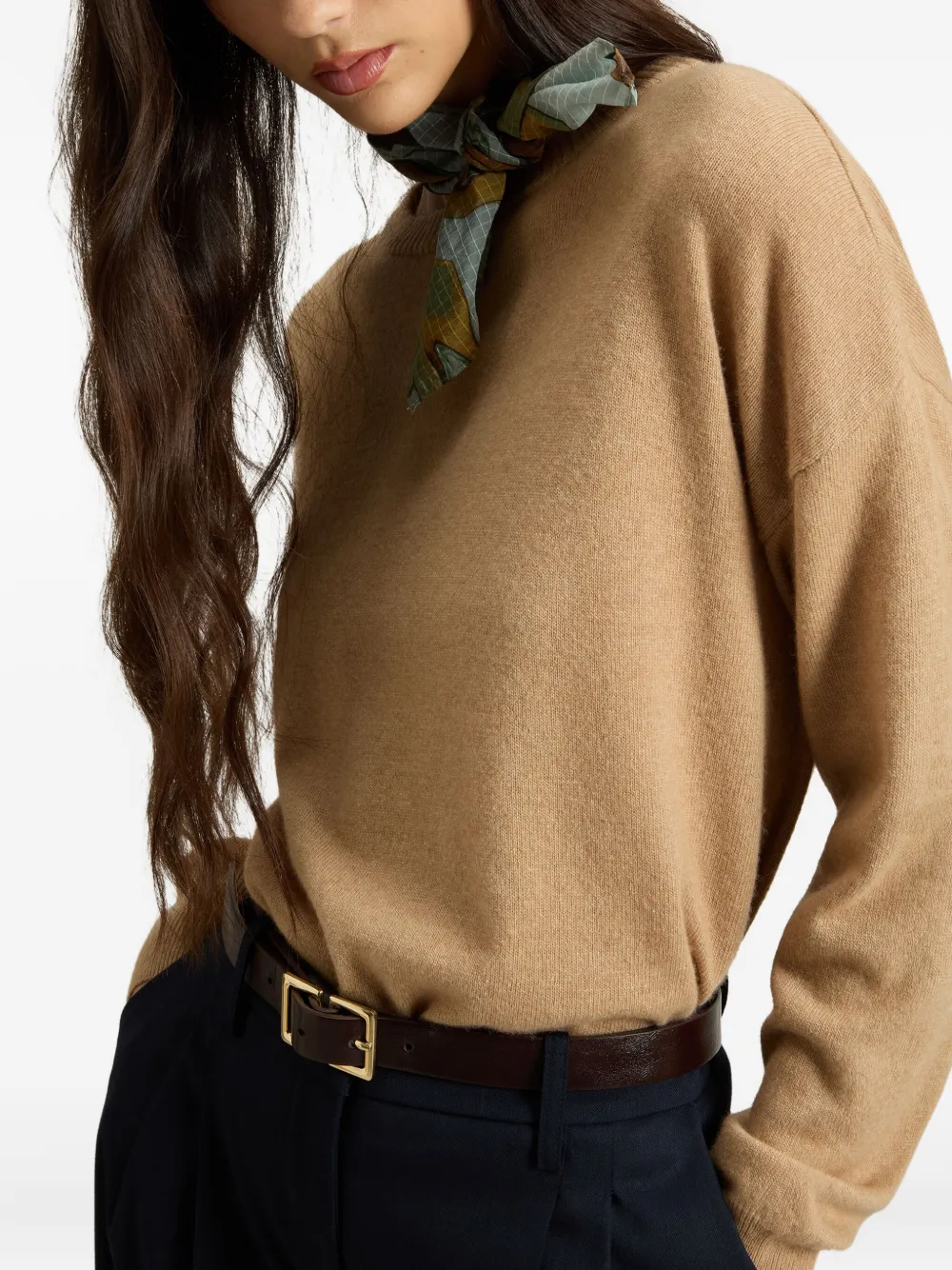 Woolrich Trui met ronde hals Beige