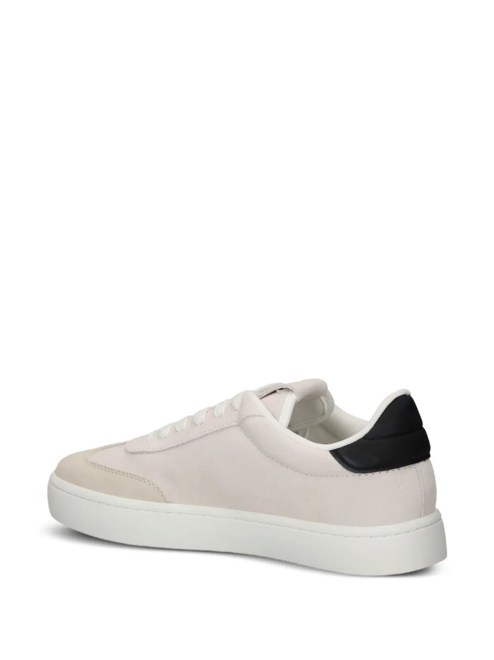Calvin Klein Jeans lace-up suede sneakers White