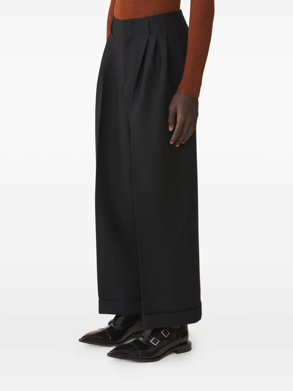 Lanvin Pantalon Zwart