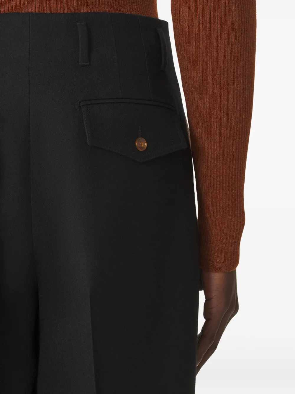 Lanvin Pantalon Zwart