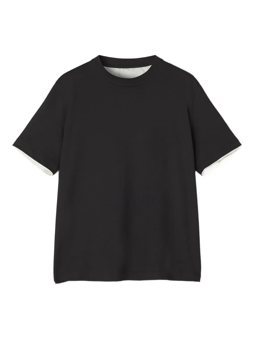 Lanvin Gelaagd T-shirt Zwart