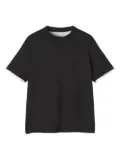 Lanvin double-layered cotton T-shirt - Black