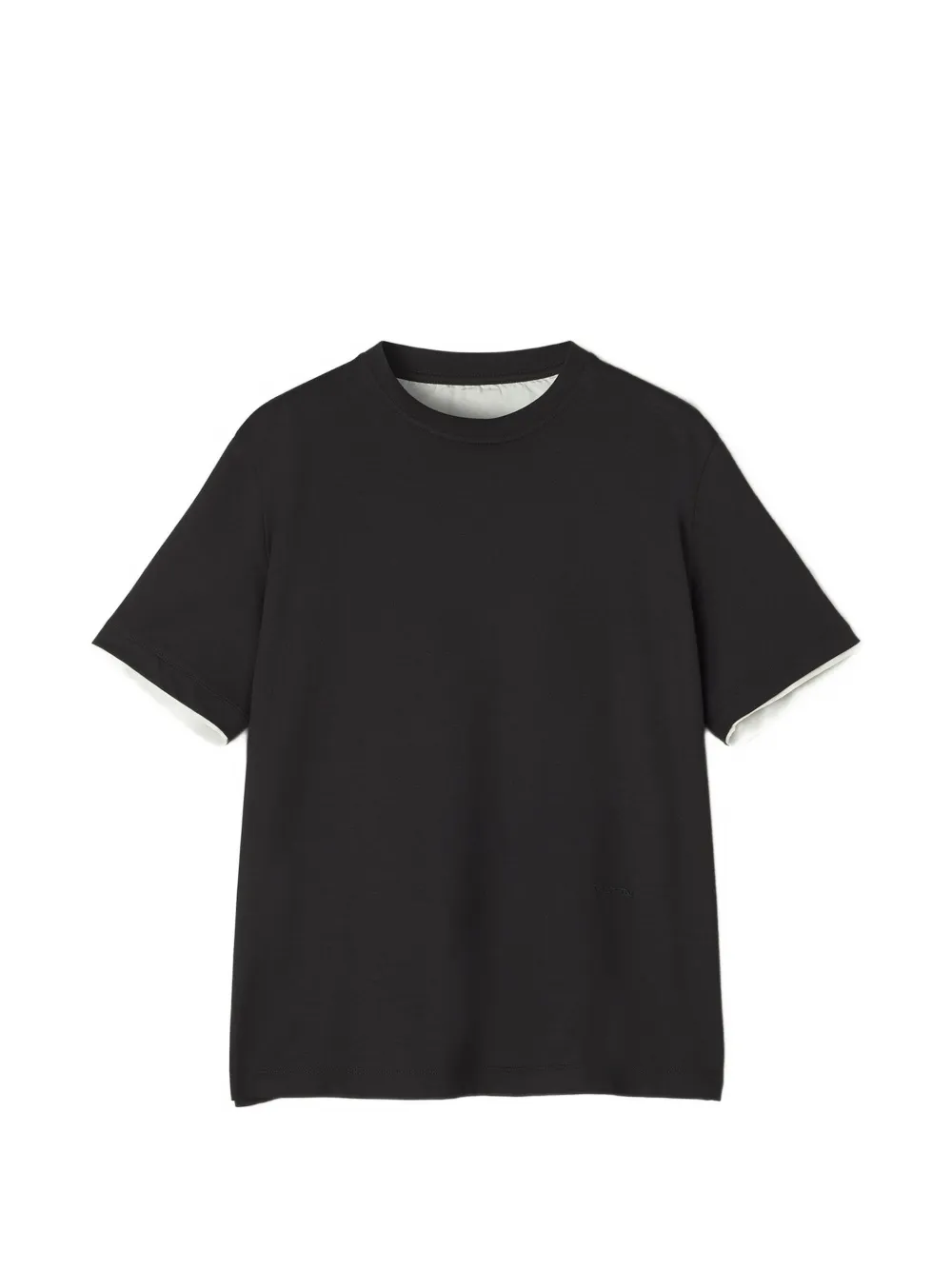 Lanvin Gelaagd T-shirt Zwart