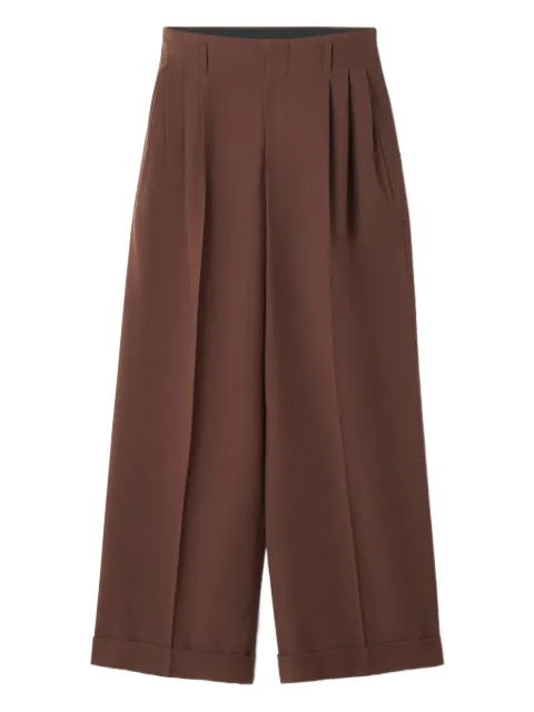 Lanvin pleated-front trousers