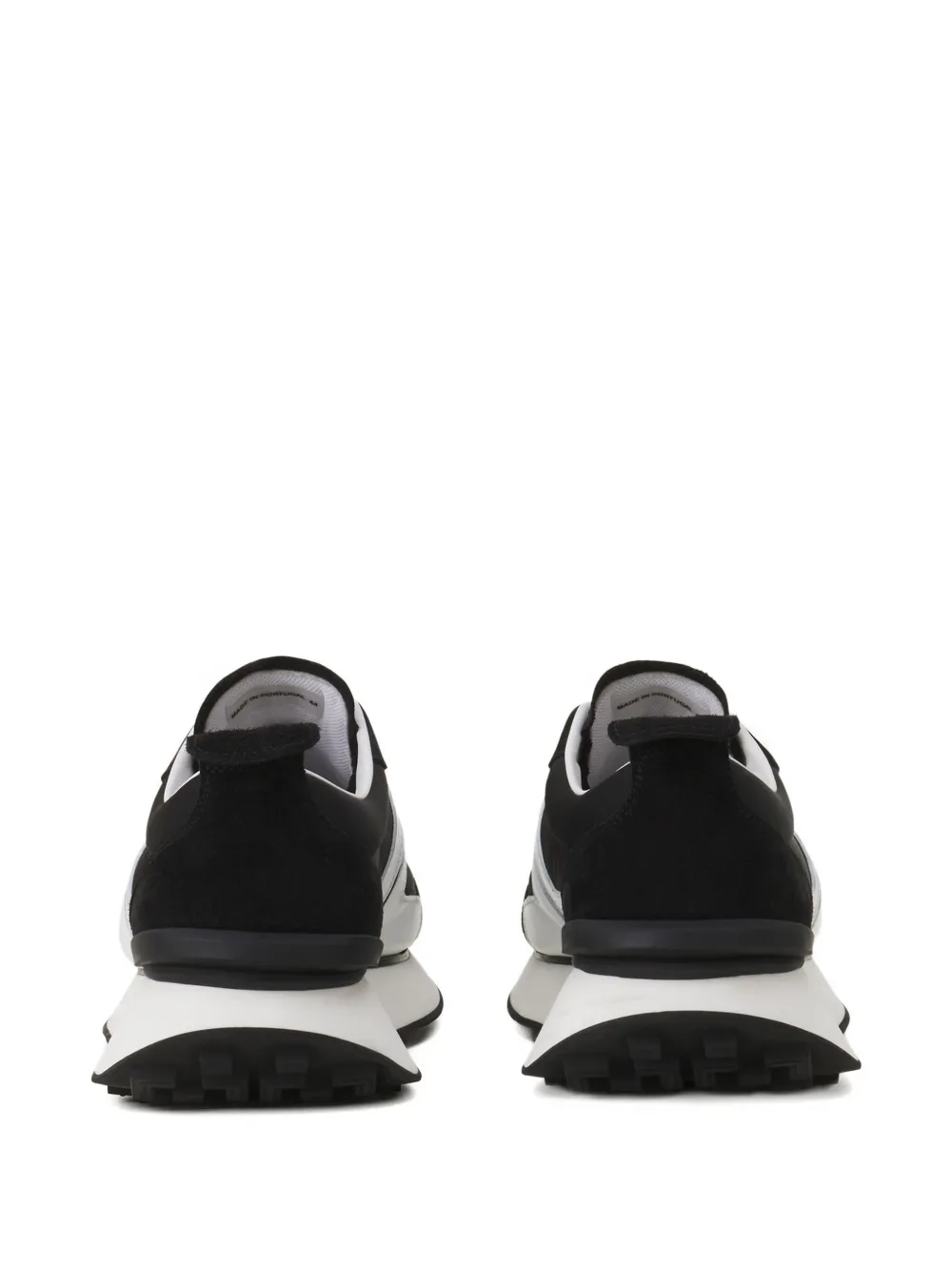 Lanvin Bumper sneakers met gestreept vlak Zwart