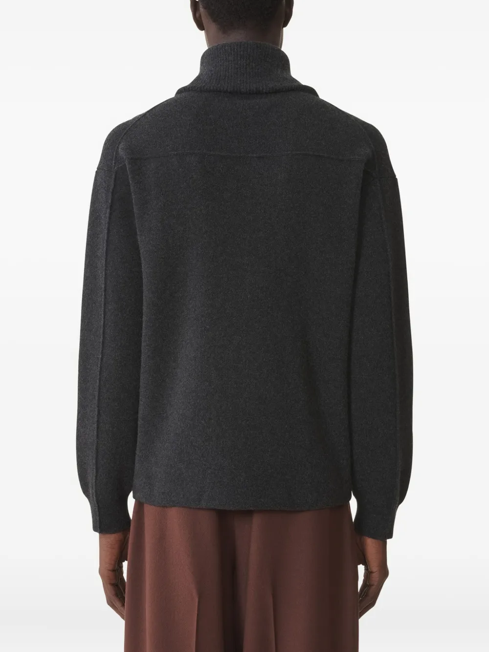 Lanvin Vest met rits Grijs