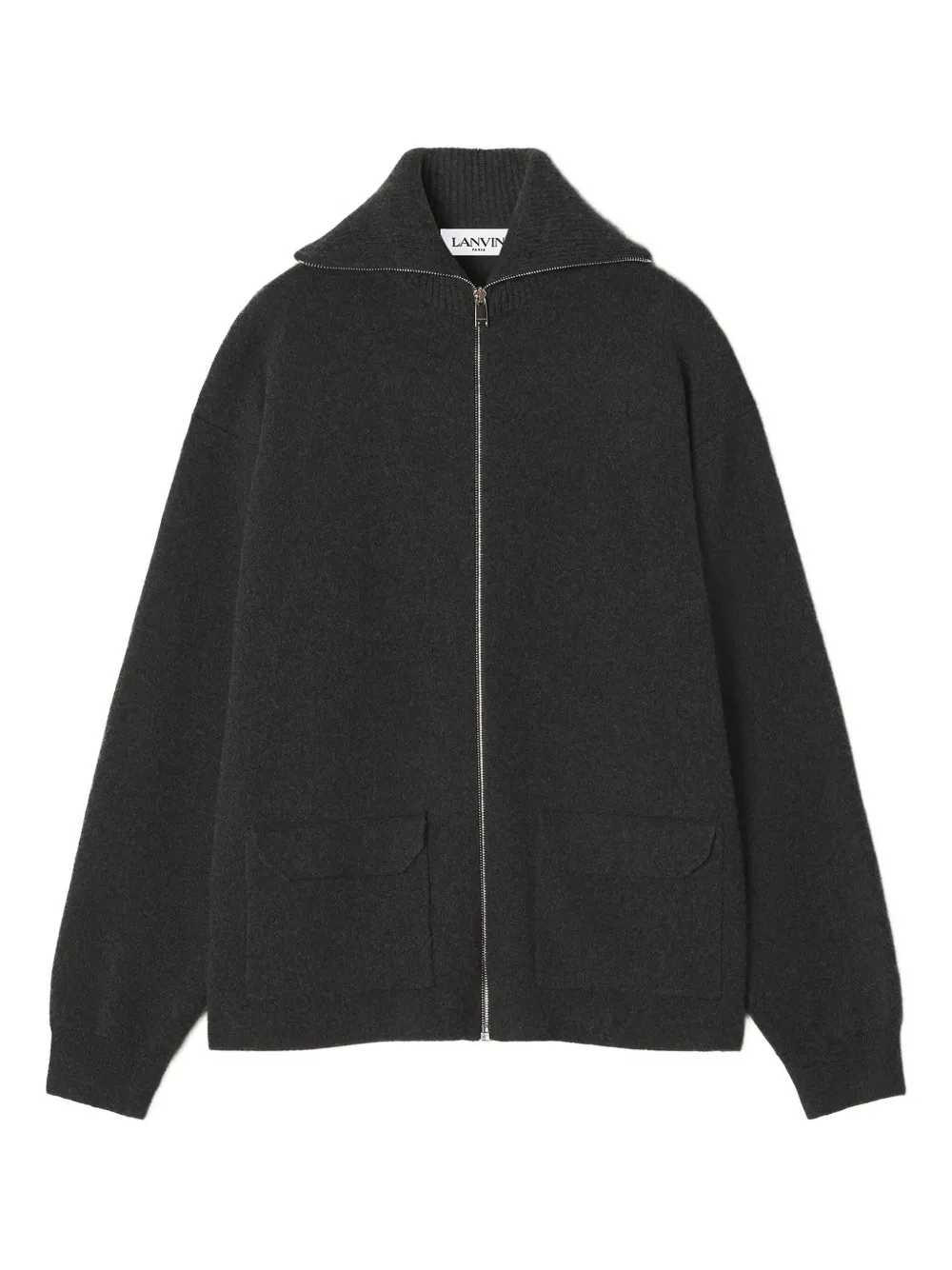 Lanvin Vest met rits Grijs