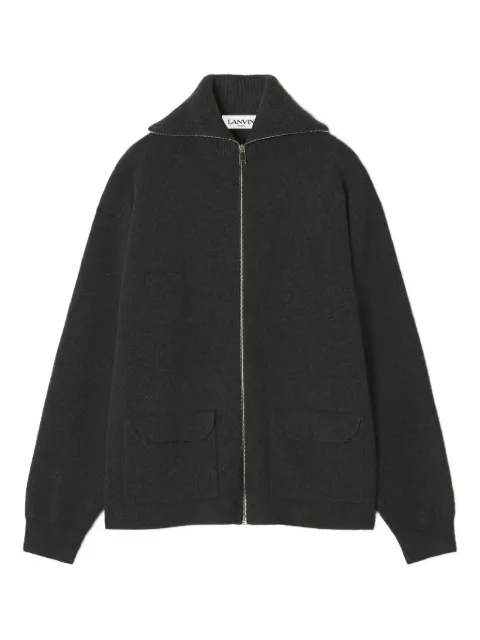 Lanvin ジップアップ カーディガン