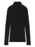 Lanvin ribbed turtleneck sweater - Black