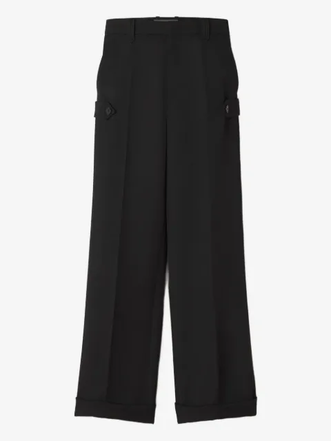 Lanvin button-details trousers