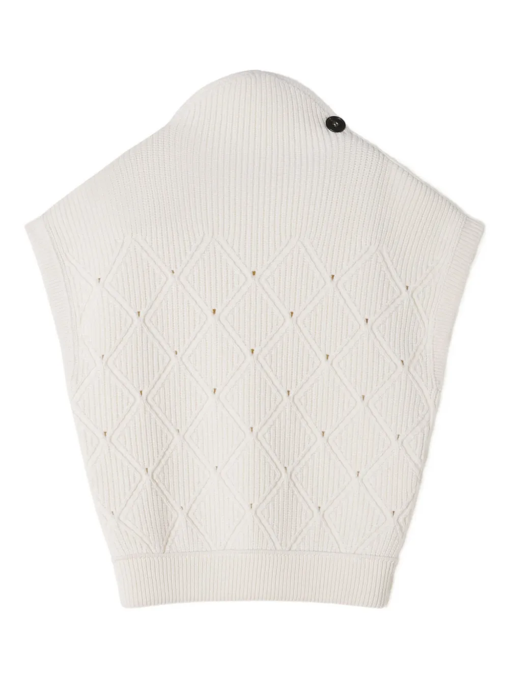 Lanvin diamond-pattern tank top | White | Image 1